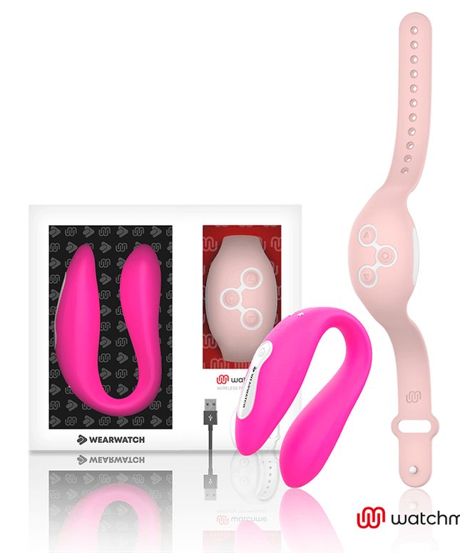 wearwatch vibratore watchme doppia tecnologia fucsia rosa