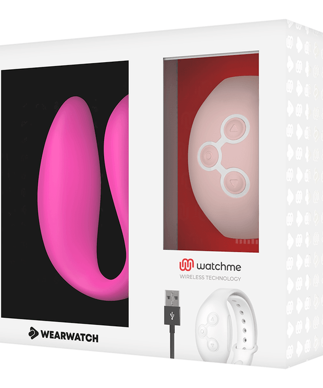 wearwatch vibratore watchme doppia tecnologia fucsia rosa
