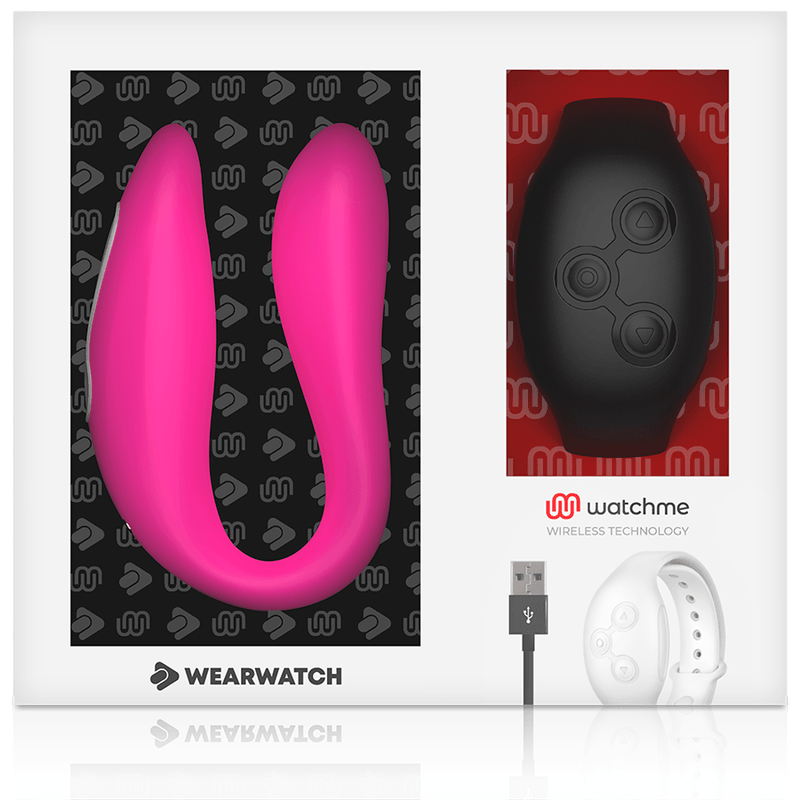 wearwatch vibratore watchme doppia tecnologia fucsia azabache