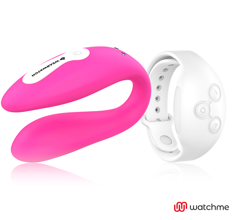 wearwatch watchme vibratore a doppia tecnologia fucsia neve