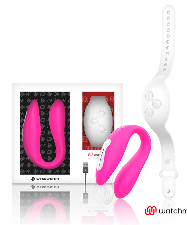 wearwatch watchme vibratore a doppia tecnologia fucsia neve