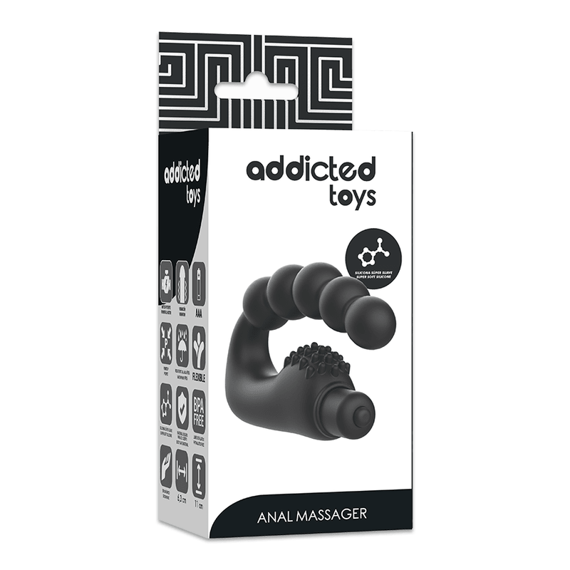 addicted toys massaggiatore anale prostatico con vibrazione