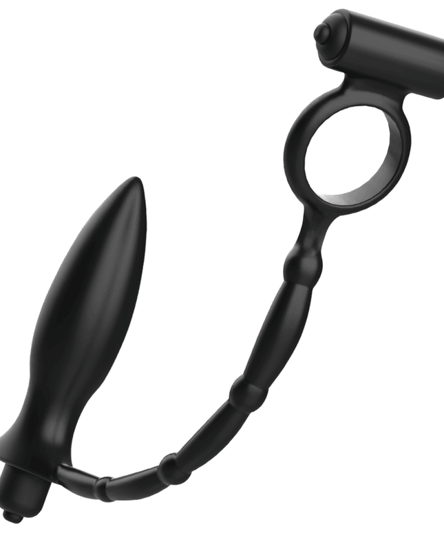addicted toys plug anale con anello vibrante