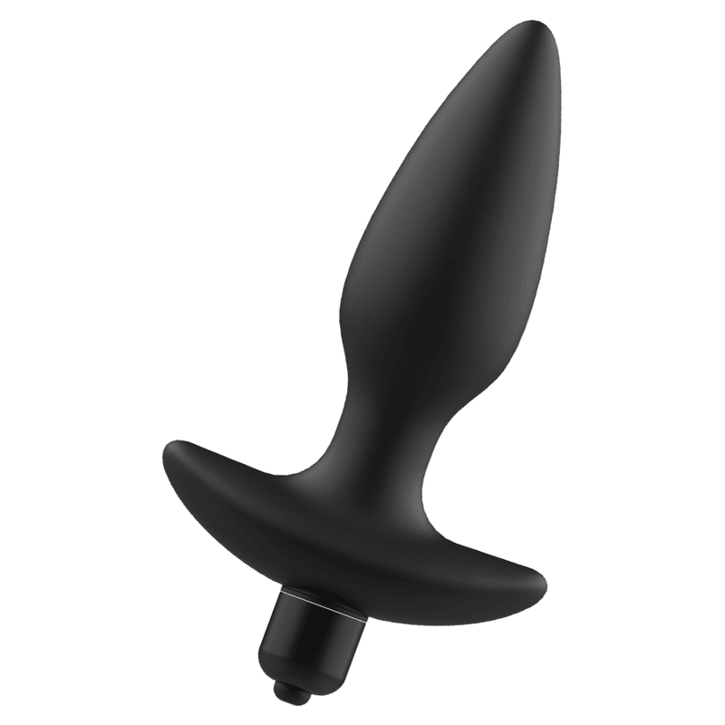 addicted toys massager plug anale con vibrazione nera