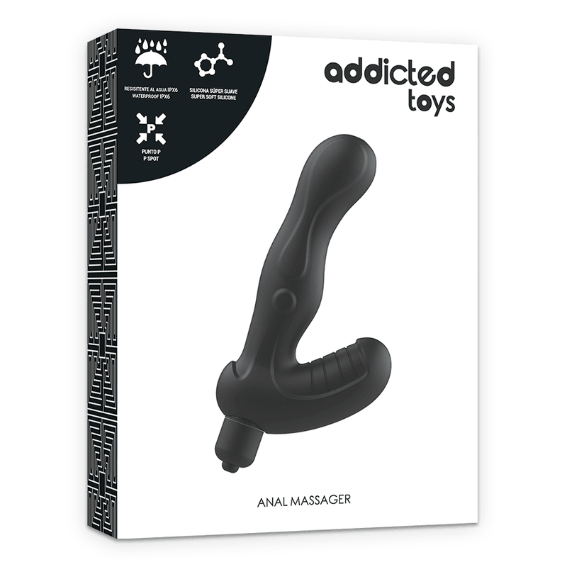 addicted toys p spot vibe stimolatore anale della prostata in silicone