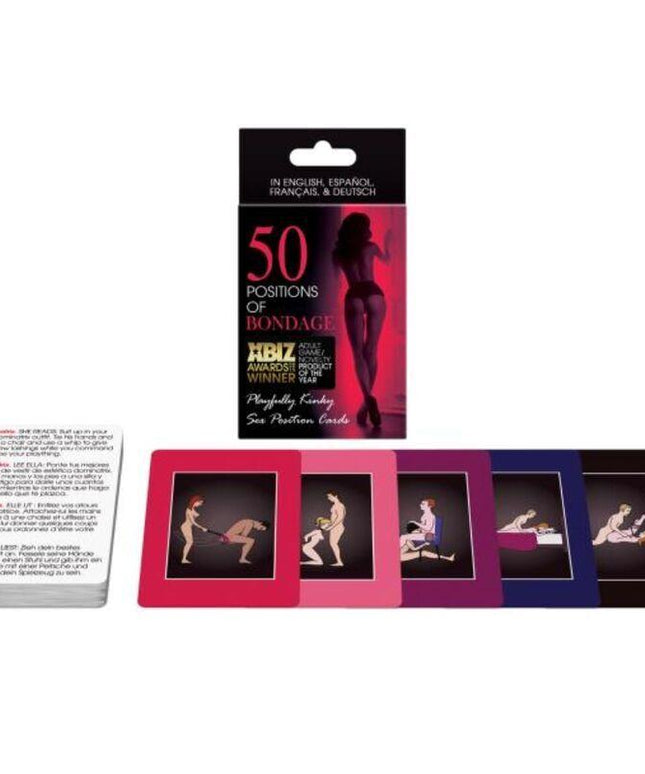 KHEPER GAMES - 50 POSIZIONI DI CARTE BONDAGE - Only Vibes