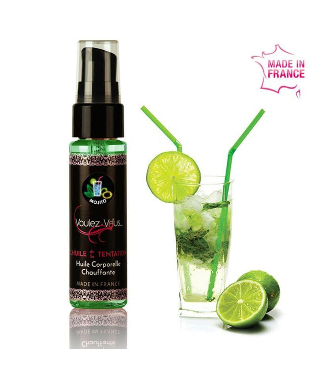 VOULEZ-VOUS - OLIO CORPO RISCALDANTE MOJITO 35 ML - Only Vibes