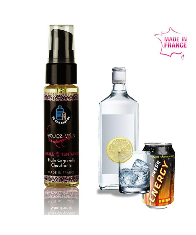 VOULEZ-VOUS - OLIO CORPO RISCALDANTE VODKA RED BULL 35 ML - Only Vibes
