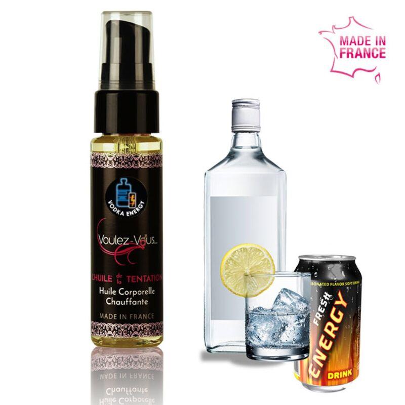 VOULEZ-VOUS - OLIO CORPO RISCALDANTE VODKA RED BULL 35 ML - Only Vibes