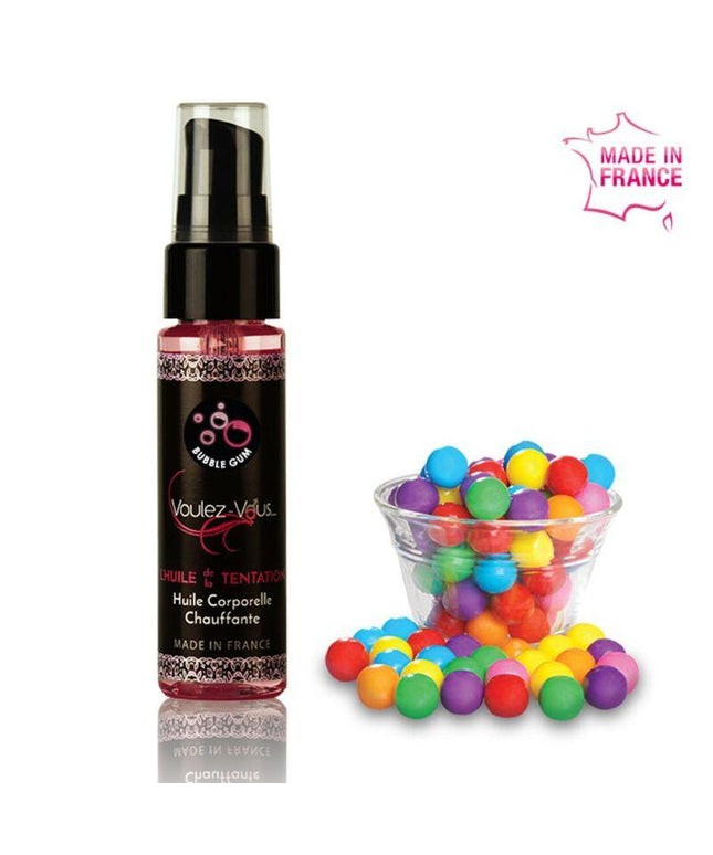 VOULEZ-VOUS - OLIO CORPO RISCALDANTE BUBBLEGUM 35 ML - Only Vibes