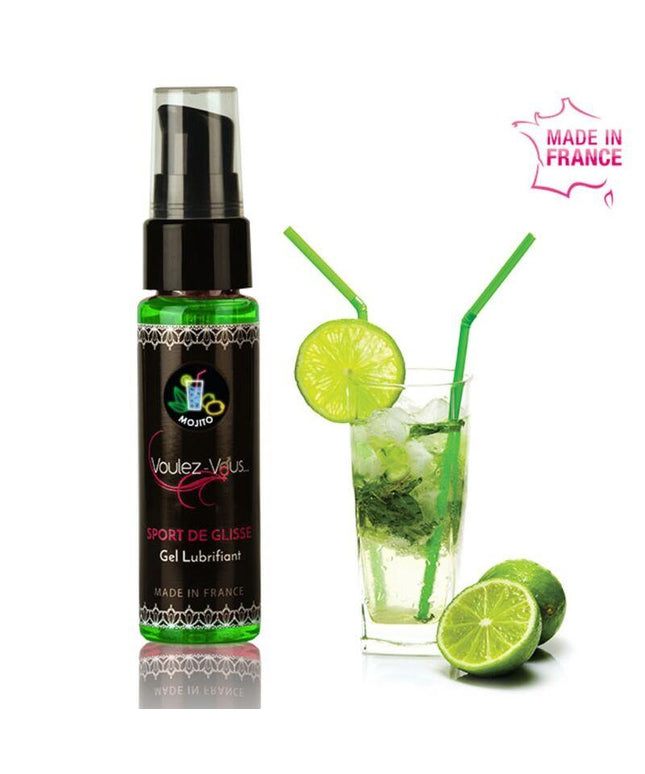 VOULEZ-VOUS - LUBRIFICANTE A BASE ACQUA MOJITO - 35 ML - Only Vibes