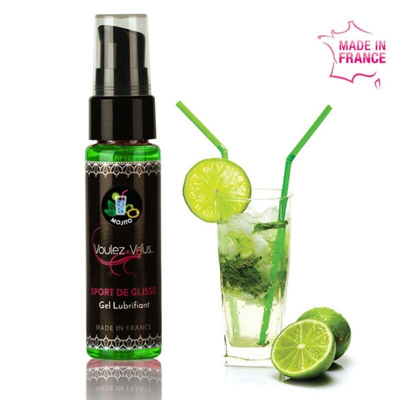 VOULEZ-VOUS - LUBRIFICANTE A BASE ACQUA MOJITO - 35 ML - Only Vibes